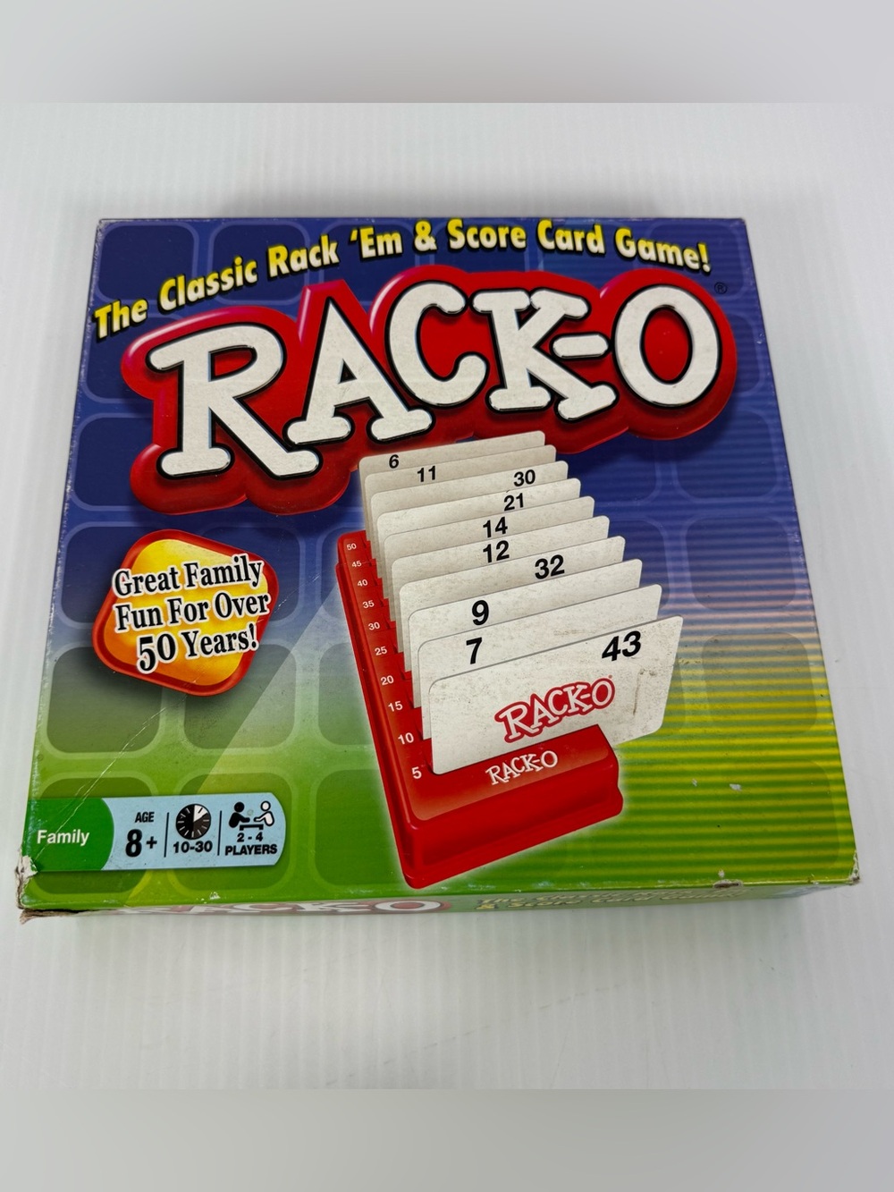 Rack-O Game Hasbro Winning Moves Games 2013 100% Complete Racko